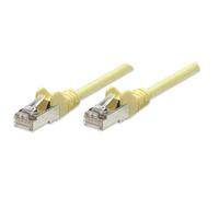 Intellinet Cavo di rete Patch Cat5e F/UTP in rame Giallo 20 m
