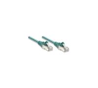 Intellinet Cavo di rete Patch in Rame Schermato Cat. 5e Verde F/UTP 0,5 m
