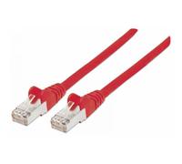 Intellinet Cavo Patch Cat.7 Plug RJ45 6A S/FTP LSZH 10m Rosso
