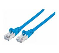Intellinet Cavo Patch Cat.7 Plug RJ45 6A S/FTP LSZH 15m Blu