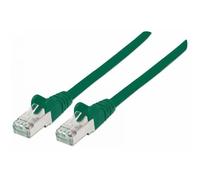 Intellinet Cavo Patch Cat.7 Plug RJ45 6A S/FTP LSZH 5m Verde