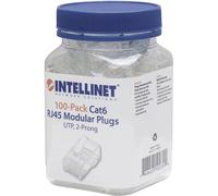 INT 502344 - Connettore modulare CAT6, UTP, a 2 punti, 100 pezzi