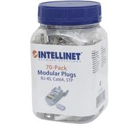 Intellinet Connettore modulare RJ45 Cat6A 50 Pack Pro Line 790505 Contatto a