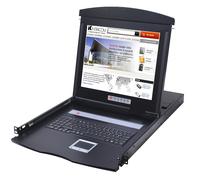 Intellinet Console KVM USB/PS2 con LCD 17'' da Rack 19'' Dual Rail