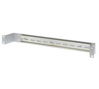 Contenitore Guida DIN Intellinet 1U per Armadi 19'' Grigio