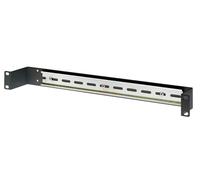 Contenitore Guida DIN Intellinet 1U per Armadi 19'' Nero