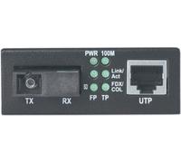 Intellinet - Convertitore multimediale - Ethernet Fast Ethernet - 10Base-T 100Base-FX 100Base-TX - RJ-45 / SC single mode - fin NEW