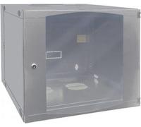 Intellinet 713870 - Distributore da parete 19", 12HE 59,3x54x60, telaio girevole, piatto, colore: grigio