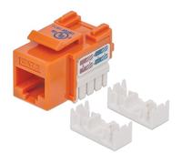 Intellinet Frutto Keystone RJ45 Cat.6 UTP non schermato Arancione