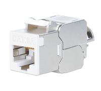 Intellinet Frutto Keystone RJ45 Cat.6A 10G Slim STP Toolless Bianco