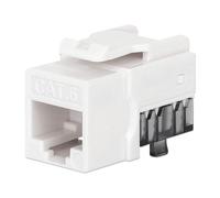 Intellinet Frutto Keystone Slim Cat.6 per Cavo Rigido con Supporto Punch-Down 25