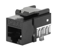 Intellinet Frutto Keystone Slim Cat.6 per Cavo Rigido con Supporto Punch-Down 25