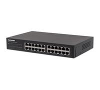 Intellinet 24-Port , 24 x Mbit/s RJ4 s, IEEE 802.3az (Energy Efficient ), Desktop, 19 Rackmount, Metal Switch 24-porte Gigab