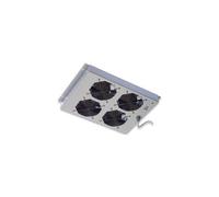 Intellinet Gruppo di 4 Ventole a Soffitto Senza Termostato per Rack 19'' Grigio