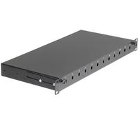 Intellinet Cassetto Rack 19'' Fibra Ottica 12 Porte ST Simplex