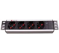 Intellinet I-CASE M10-4 porta accessori Barra di alimentazione