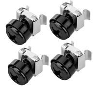 INTELLINET I-CASE MOUNT50-BK - Kit Set 50 Viti 50 Dadi e 50 Rondelle per Montaggio Rack Nero