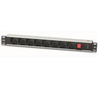 Intellinet I-CASE STRIP-81U porta accessori Barra di alimentazione