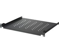 Intellinet Mensola per Rack 19'' 400 mm 1U Nera 2 punti