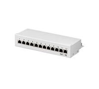 Intellinet Pannello Patch I-PP 12-E-RS 12 porte Cat. 5E STP
