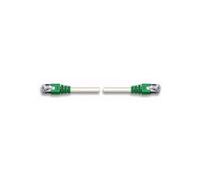 Intellinet Cavo di rete Patch Cross in Rame Cat. 5e Verde/Grigio SF/UTP 20 mt