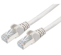 Intellinet 735735 RJ45 Netzwerkkabel, Patchkabel CAT 6 S/FTP 7.50m Weiß vergolde
