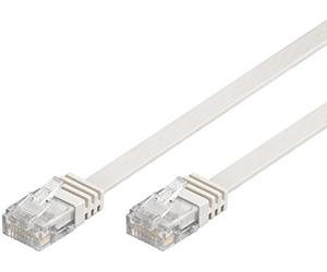 Intellinet ICOC U5EB-FL-030 cavo di rete 3 m Cat5e U/UTP (UTP) Bianco