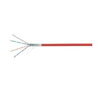 Goobay Matassa F/UTP Cavo Cat.5E CCA 100m Flessibile Rosso