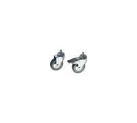 INTELLINET I-CASE CASTOR/T - Kit 4 Ruote per Armadi Dotati di Foro per Perno M10