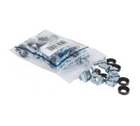 Intellinet Kit Set 20 Viti, 20 Dadi e 20 Rondelle per Montaggio Rack Silver