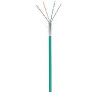 Goobay Matassa F/UTP Cavo Cat.5E CCA 100m Flessibile Verde