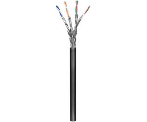 Intellinet Matassa S/FTP Cavo Cat.6 PIMF LSZH Rame 100m Rigido Nero per esterno