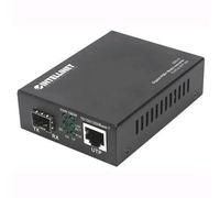 Intellinet Media Converter SFP Gigabit PoE+