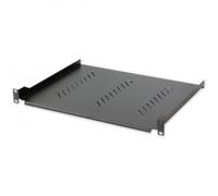 Mensola per Rack 19'' 305 mm 1U Nera 2 punti