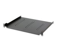 Mensola per Rack 19'' 305 mm 1U Nera 2 punti