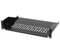 Intellinet Mensola per Rack 19'' 400 mm 2U Nera 2 punti