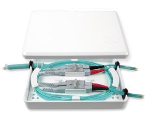 Intellinet Micro Scatola di Distribuzione per 4 Adattatori SC Simplex