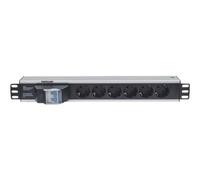 INT 711432 - Presa multipla, 19'', 6 vie, schuko