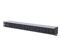 Intellinet Multipresa montaggio a rack 19'' 1U 8 uscite C19 Spina Italiana
