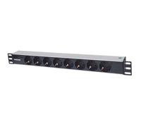 Intellinet Multipresa per Rack 19'' 8 posti Spina Schuko Angolata 1U