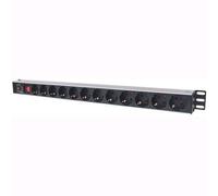 Intellinet Multipresa Verticale per Rack 12 posti Schuko