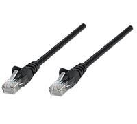 Intellinet Network Cable, Cat5e, UTP Black, 320788 (Black RJ-45 Male/RJ-45 Male, 25 ft. (7.5 m), Black)