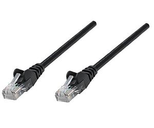 INTELLINET Network Cable, CAT6 Certified, CU, U/UTP, PVC, 15 M, Black