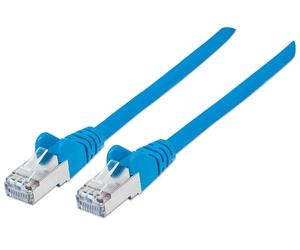 Intellinet Network Patch Cable, Cat6, 10m, Blue, Copper, S/FTP, LSOH / LSZH, PVC