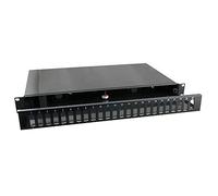 Intellinet Nuovo Case FO-B12SCD Cassetto Ottico 19'' 12 Porte SC D |uplex Nero Fisso