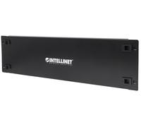 Intellinet Pannello Cieco Toolless a Clip per Armadi Rack 19'' 3U Nero