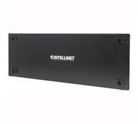 Intellinet Pannello Cieco Toolless a Clip per Armadi Rack 19'' 4U Nero