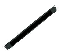 Intellinet Pannello Passacavi 1U Forato con Spazzola Nero