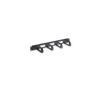 INTELLINET Pannello passacavi per Rack 19 Nero
