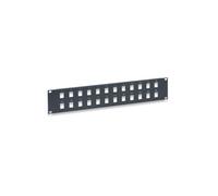 INTELLINET Pannello patch 24 posti RJ45 senza frutti
